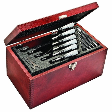 Starrett Micrometer Set Outside SV436.1MCXRLZ