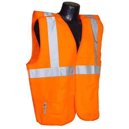 Radians Radians SV4 Economy Type R Class 2 Breakaway Solid Safety Vest SV4OS5X