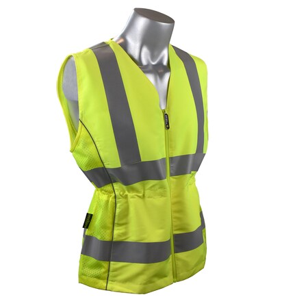 Radians Radians SVL1 Type R Class 2 Contoured Ladies Safety Vest SVL1-2ZGD-L