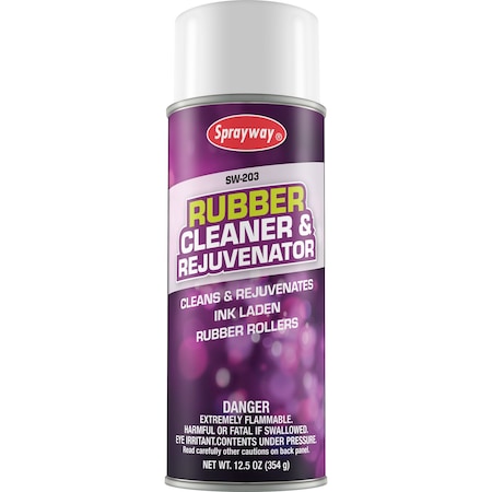 Sprayway Rubber Cleaner and Rejuvenator, PK12 203