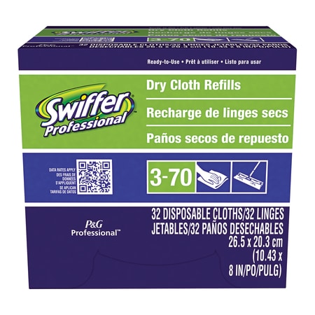 Swiffer Swiffer® Sweeper Pads Dry Cloths, White, 192/Case SWIF220