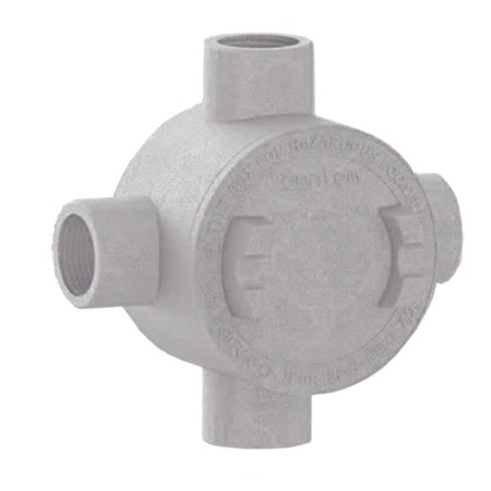 Nvent Hoffman SX6 Series Round Junction Box, Aluminum SX6GUAA150