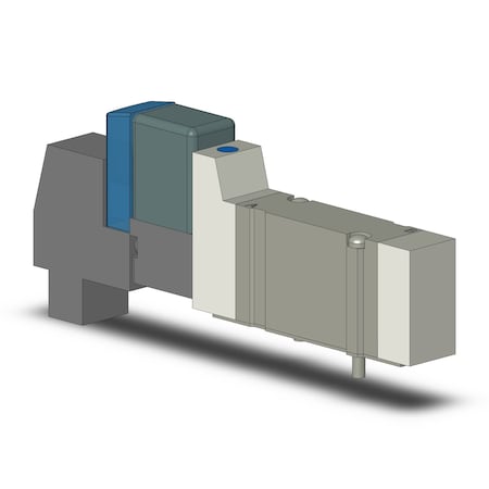 Smc Valve, Plug In Terminal, 2 Position, 24VDC SY3140-5FU
