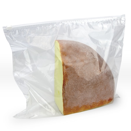 Fantapak Anti-Microbial Deli Chub Bag, Sli, PK500, Width: 15 SZANTIMICLRG