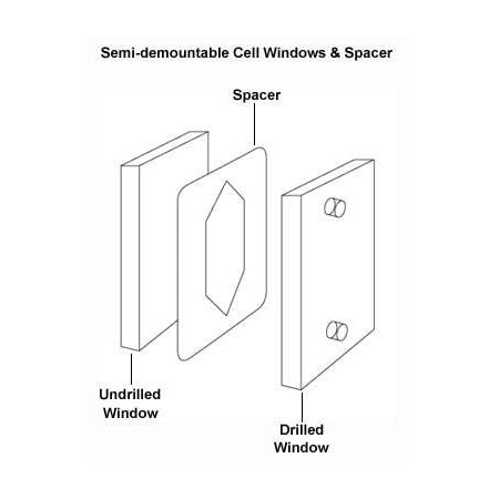 Perkin Elmer RECTANGULAR PTFE SPACERS, 0.2MMPK/3, PK 3 L1270408