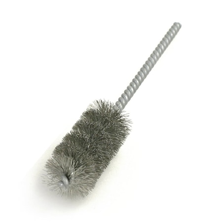 Brush Research 83C1000 83 Series Tube Brush. 1" Dia., .008CS, 2" Brush Part, 6" OAL, Cut For Power 83C1000