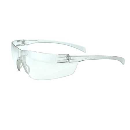 Radians Serrator, Safety Glasses, Anti-Fog & Anti-Scratch, Clear Lens, Clear Frame, Frameless SE1-11