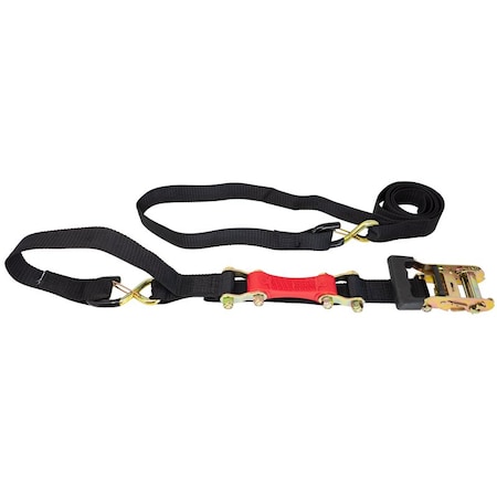 Shockstrap Tie Downs Ratchet Tie Down Strap, 7 ft 7RSBKP