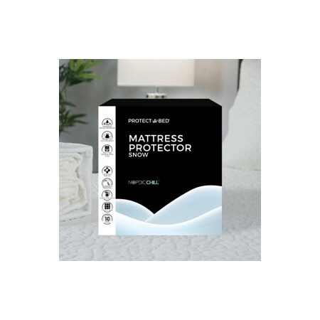 Protect-A-Bed Snow Maximum Cooling Mattress Pad Protec TSS0135