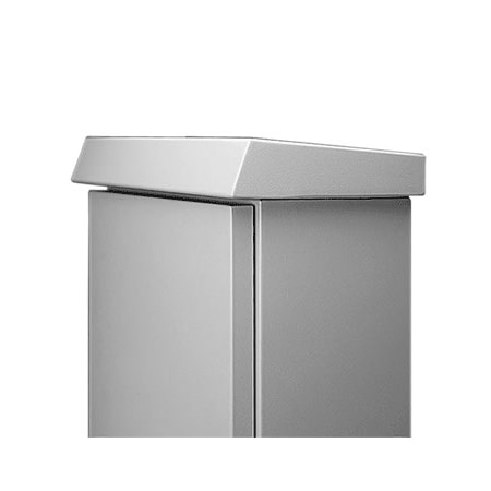 Nvent Hoffman Solar Shield Top, fits 600x200mm, Gray, Aluminum ESSH6020