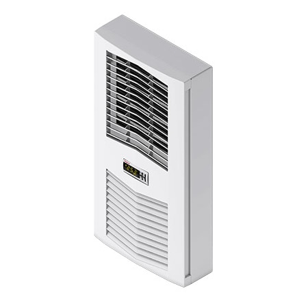 Nvent Hoffman SPECTRACOOL Slim Fit Indoor Air Conditioner, 21.60x11.00x5.50, Lt Gray S060326G060