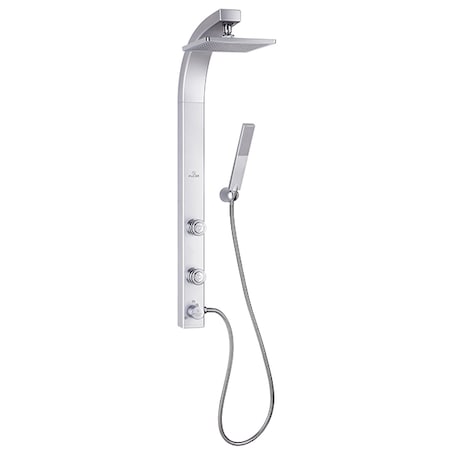 Pulse Showerspas Splash Shower System, ABS Shower Head: 8" W 1020-S