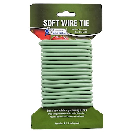 Gardeners Blue Ribbon Sturdy Grip Wire, 16 ft. T004B