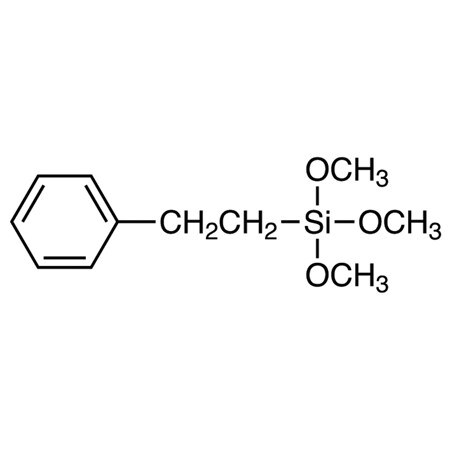 TCI America: Trimethoxy(2-phenylethyl) silane, T2869-25G, 73.0% (GC)