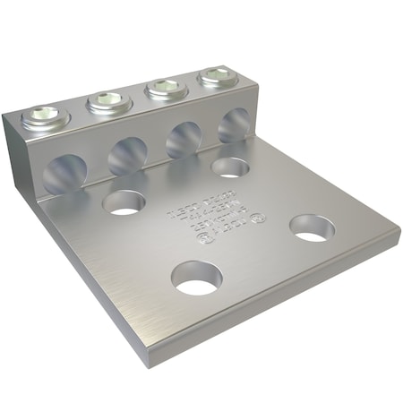 Ilsco Aluminum Mechanical Lugnnector, Cndctr T4A4-250N-EC