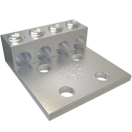 Ilsco Aluminum Mechanical Lugnnector, Cndctr T4A4-350N-EC