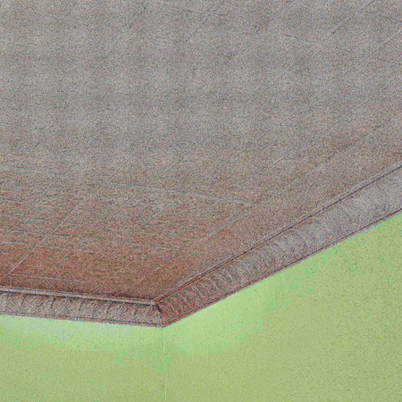 Great Lakes Tin Hamilton Ceiling Tile, 24 in W x 24 in L, 15/16 in Grid Size, 5 PK T5205