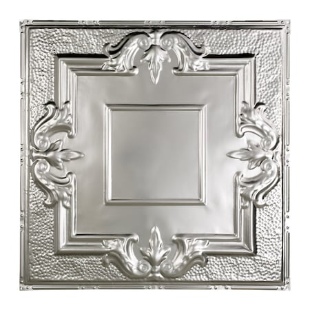 Great Lakes Tin Niagara Ceiling Tile, 24 in W x 24 in L, 15/16 in Grid Size, 5 PK T5403