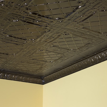 Great Lakes Tin Toledo Ceiling Tile, 24 in W x 24 in L, 15/16 in Grid Size, 5 PK T5506