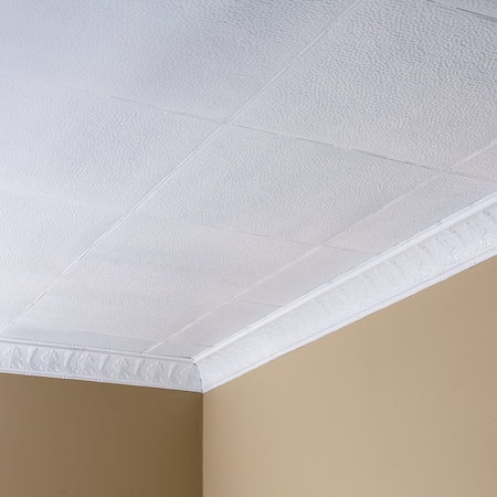 Great Lakes Tin Chicago Ceiling Tile, 24 in W x 24 in L, 15/16 in Grid Size, 5 PK T6001