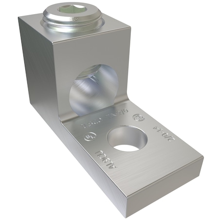 Ilsco Alum Mechanical Lugnnector, Cond, PK4 TA-2/0-EC