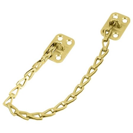 Deltana Transom Chain 12" Long Bright Brass TC82U3