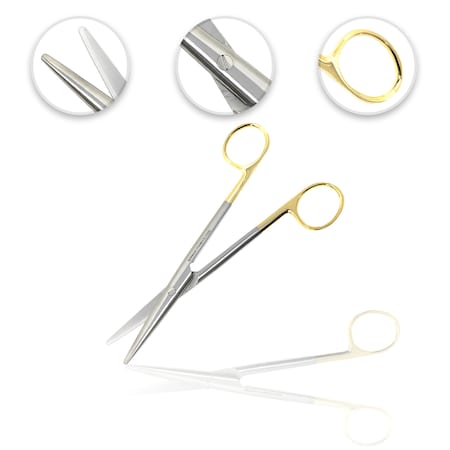 Cynamed Mayo Dissecting Scissors, Str, 6.75", TC CYZR-0163