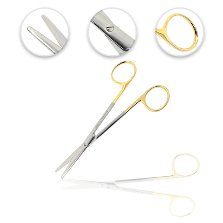 Cynamed Metzenbaum Scissors, 5.75", Str, TC CYZR-0165