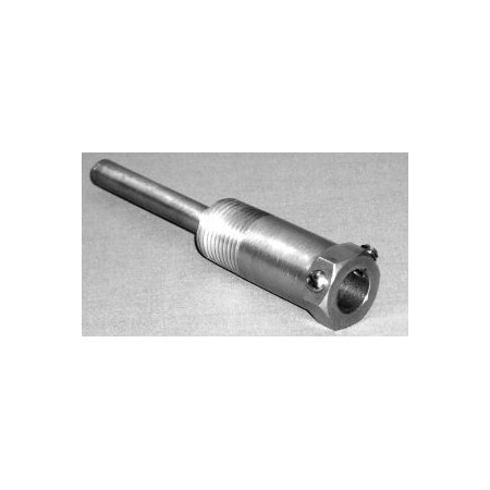 Johnson Controls Thermowell 6In Brass, Threadless Adapter TE-6300W-103