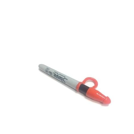 Ty-Flot Tethered Cap for Sharpies, PK25 TETHCAPSHRP