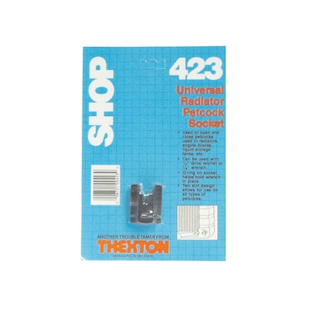Thexton Torque Socket, 7/8", 1/4" Drive 423