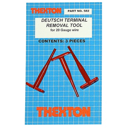 Thexton Terminal Removal Tool, 20 Gauge Wire 582