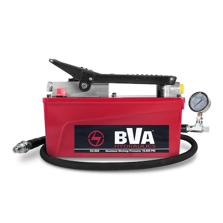 Tiger Tool Bva Hydraulic Pump, 6 ft. Hose/Gauge,  TIG70129