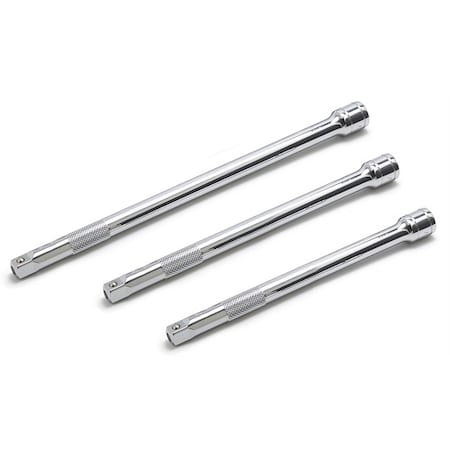 Titan Extra Long Extension Set, 3/8" Dr, 3 pcs. 12079