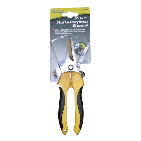 Titan Multi Purpose Shears 7-1/2" 12345