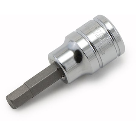 Titan Hex Bit Socket, 1/2" Drive, 13mm, Chrome 15613