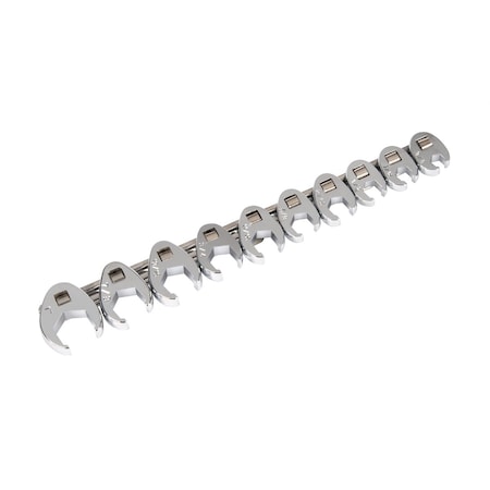 Titan Tool Flare Nut Crowsft Wrench Set, SAE, 10 pcs. 17296