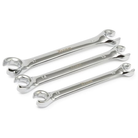 Titan Tool Flare Nut Wrench Set, Metric, 3 pcs. 17389