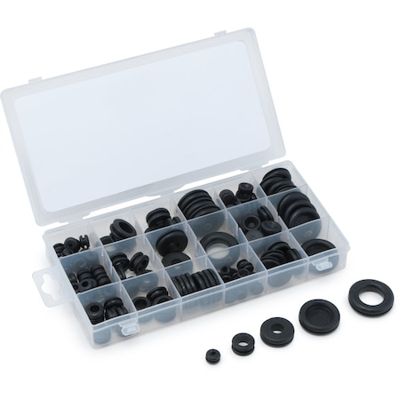 Titan Rubber Grommet Assortment, 125 Piece TIT45214