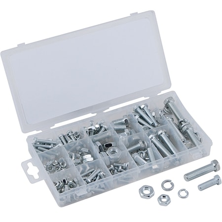 Titan Uss Nut/Bolt Assortment, 240 Piece TIT45333