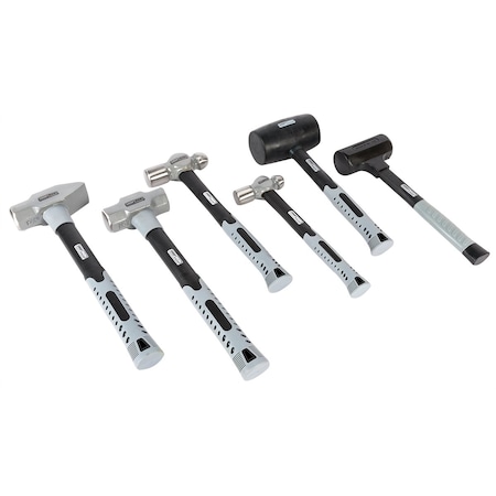 Titan Tool Hammer Set, General Use, 6 pcs. 63136