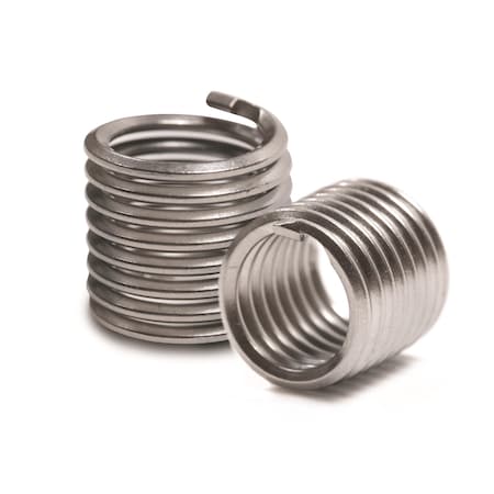 RECOIL Helical Insert, Free-Running, #10-32 Thrd Sz, 18-8 Stainless Steel, 1000 PK TL04606