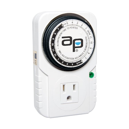 Autopilot Analog Grounded Timer, 1725W,  TM01015