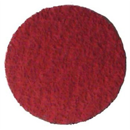 The Main Resource Ceramic Disc, Red, 2", 60 Grit, 25/Box, 2" Dia, Ceramic, 60 Grit MI405-25