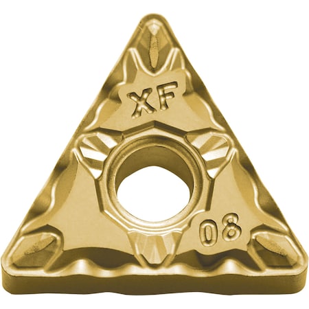 Kyocera Turning Insert, Triangle, TNMG 332XF PV7 TNMG332XFPV710