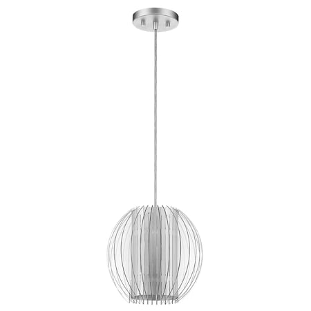 Acclaim Lighting Phoenix 1-Light Pendant Metallic Silver TP6300-1