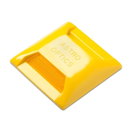 Astro Optics Reflective Temporary Pavement Marker, 4 in Length, 4 in Width, Amber TPM-1A