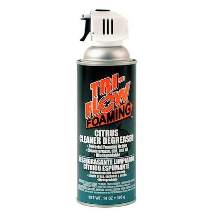 TRI-FLOW Foam 16 oz. Degreaser, Aerosol Can TFF230000