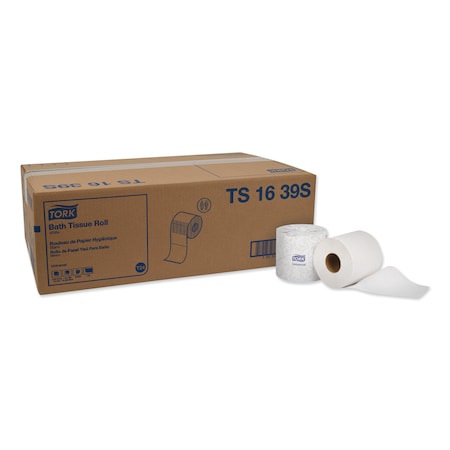 Tork Bath Tissue, 1 Ply Ply, White, 48 PK TS1639S