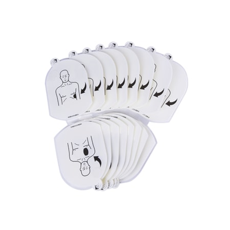 Heartsine AED Trainer Electrode, PK10 TRN-ACC-02